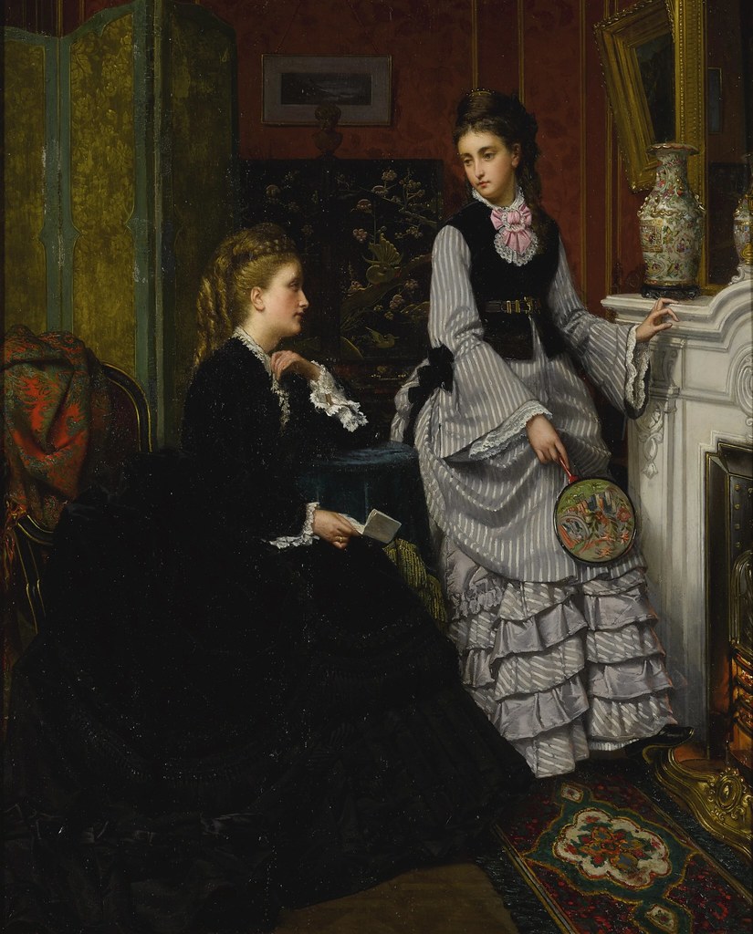 Jan Frederik Pieter Portielje «Whispered Confidences»